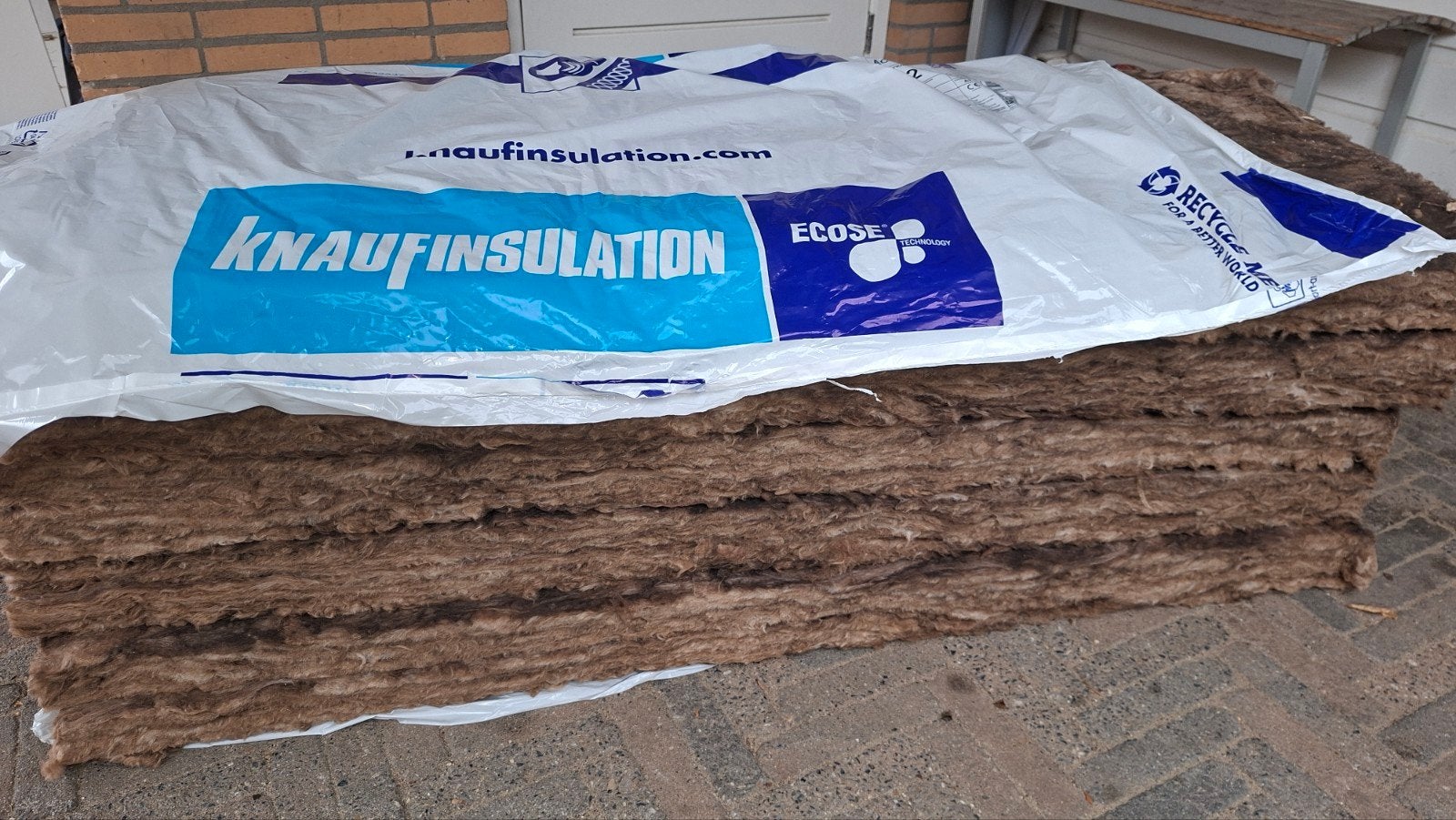 knauf Insulation glaswolplaat isolatie, Ophalen, 4 tot 8 cm, Nieuw, 15 m² of meer