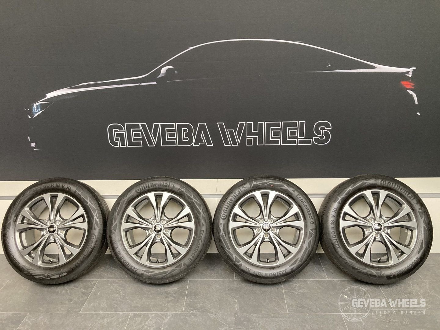 18” originele Ford Kuga III ST velgen banden 5x108 LV4C-N2B, Auto-onderdelen, Banden en Velgen, 18 inch, Gebruikt, -, -