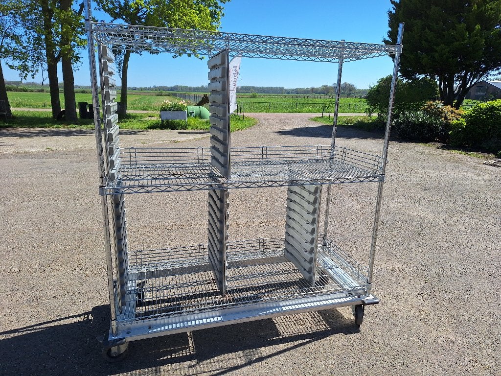 Verrijdbare transportkar met meerdere niveaus, Doe-het-zelf en Verbouw, Transportwagens, 80 tot 100 liter, Ophalen, Zo goed als nieuw