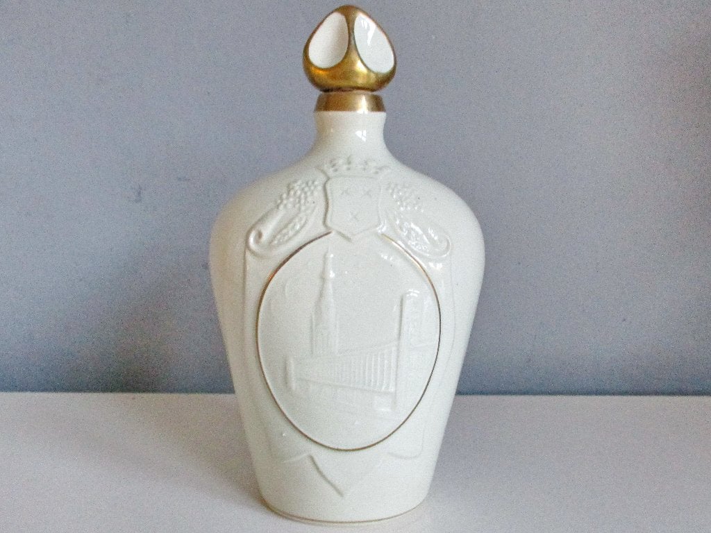 Plazuid Gouda fles kruik 60 jaar Breda 1888-1948, Ophalen of Verzenden