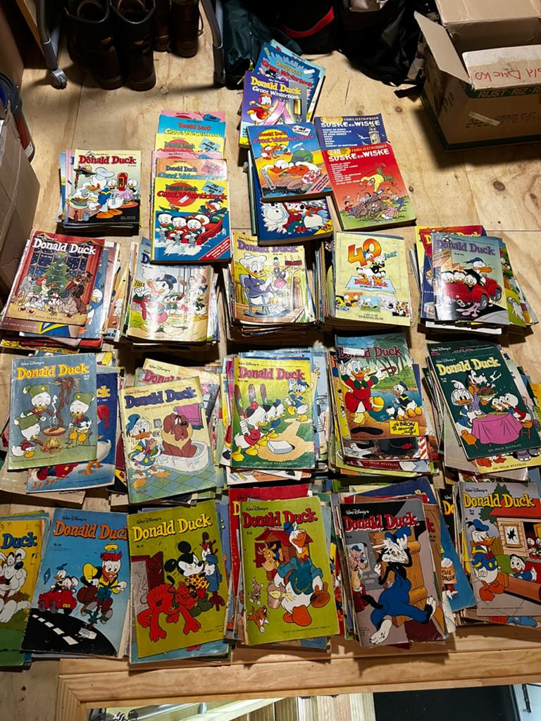 Donald Duck stripboeken collectie, Boeken, Stripboeken, Meerdere stripboeken, Ophalen, Gelezen