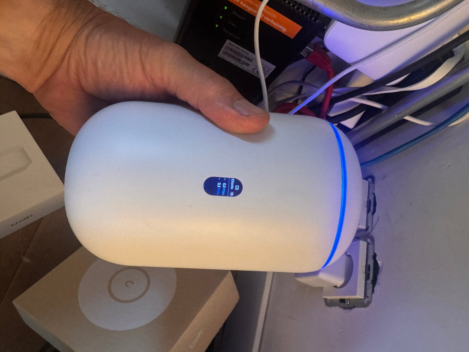 Ubiquiti UniFi Dream Router (UDR) | Complete UniFi Gateway, Computers en Software, Routers en Modems, Ophalen of Verzenden, Zo goed als nieuw