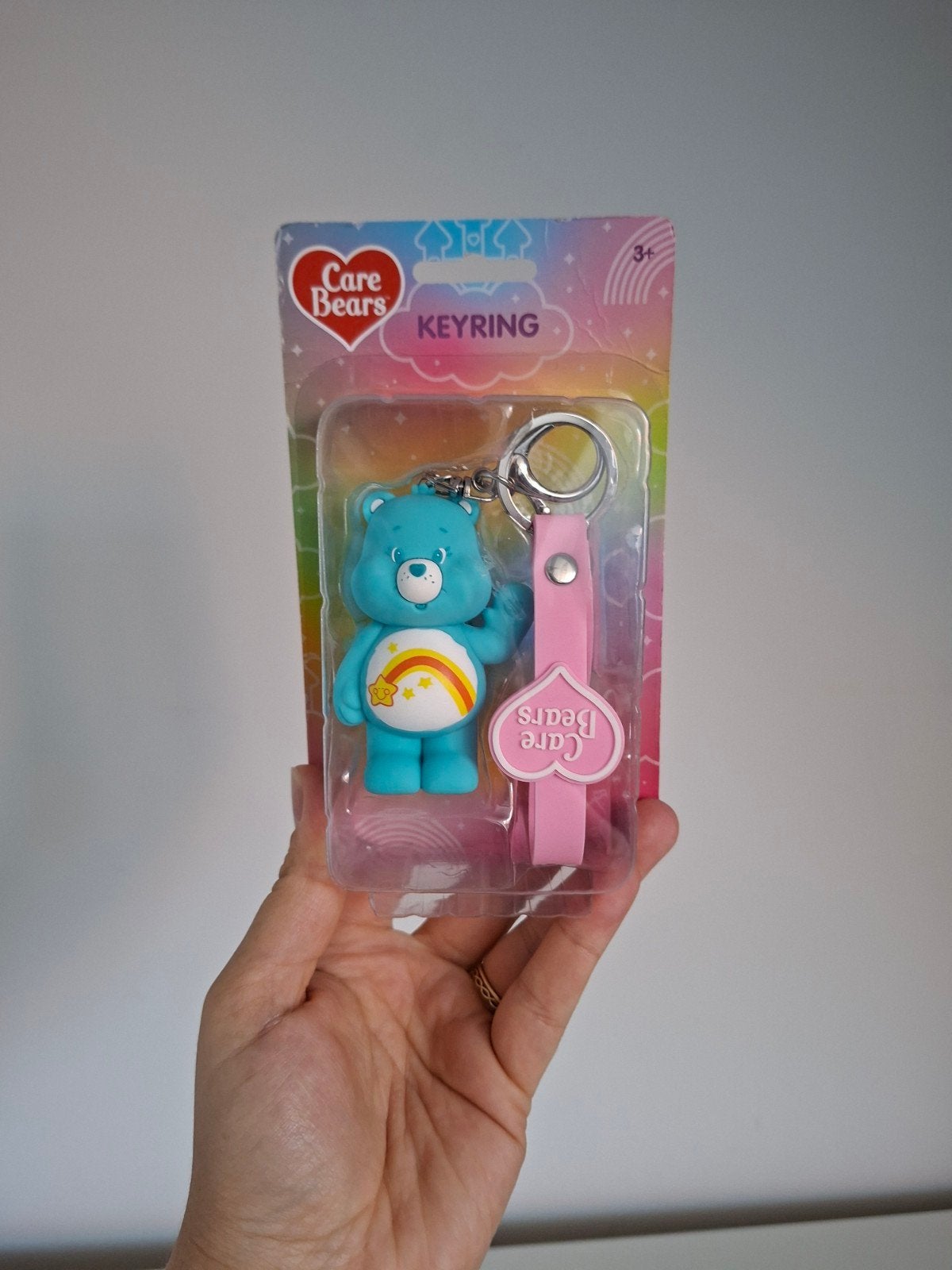 Care Bears (Troetelbeertjes) sleutelhanger wish bear, Ophalen of Verzenden, Nieuw, Knuffel of Figuurtje