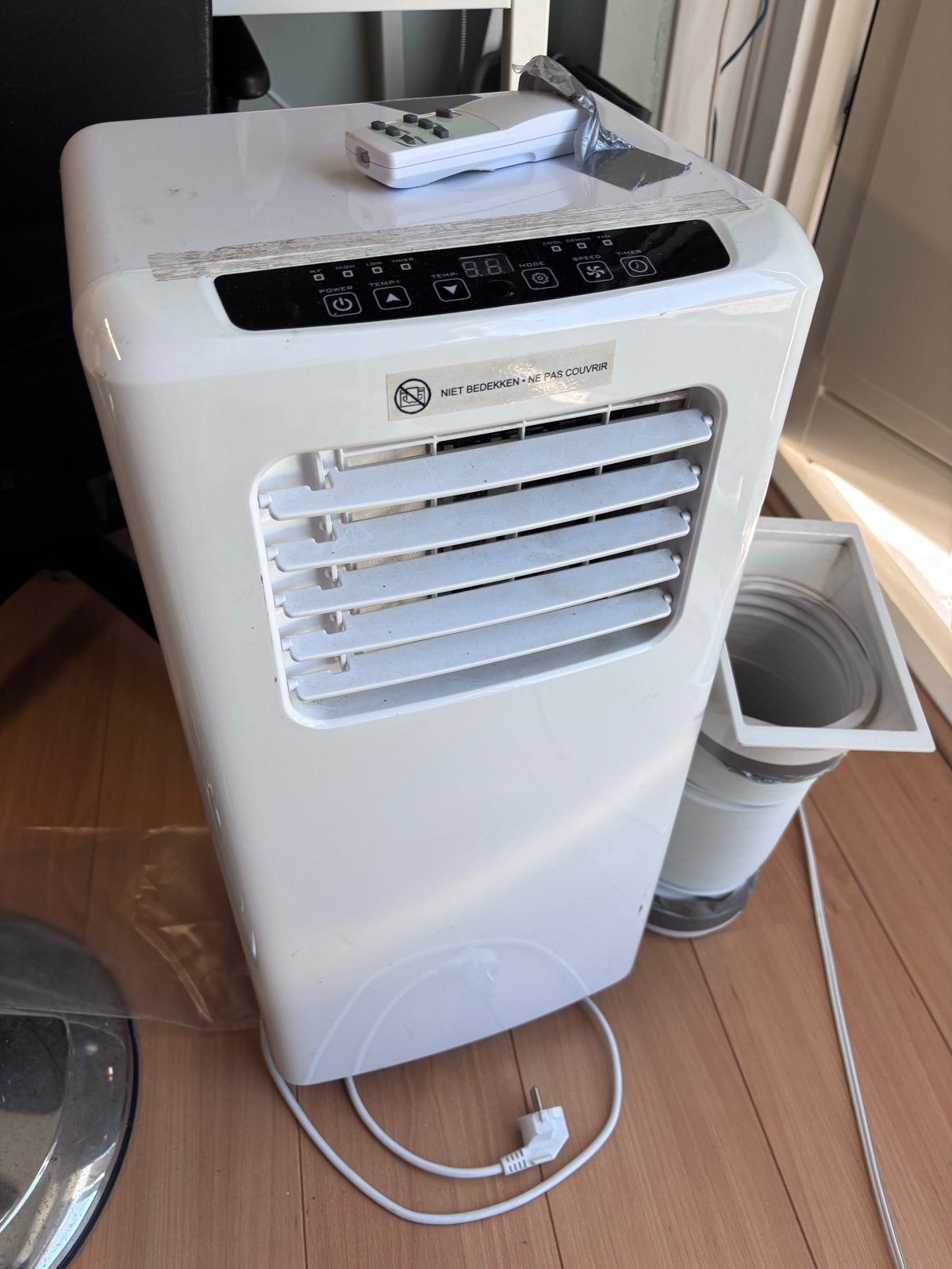 Handson Bari Mobiele Airco - Koelen en Ontvochtigen, Ophalen, Gebruikt, Minder dan 60 m³, 3 snelheden of meer