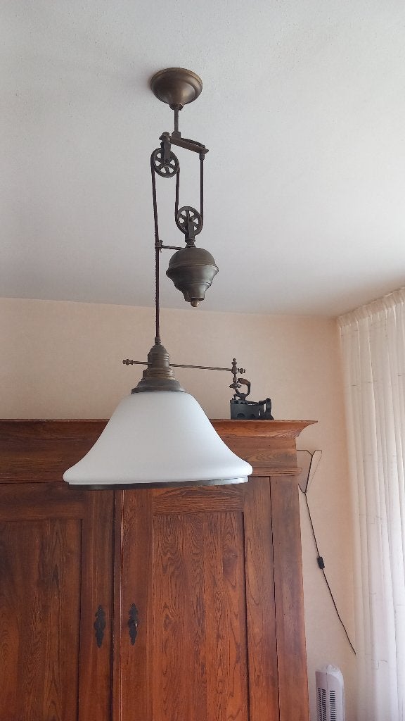 Hang lampen, Ophalen, Zo goed als nieuw, Glas