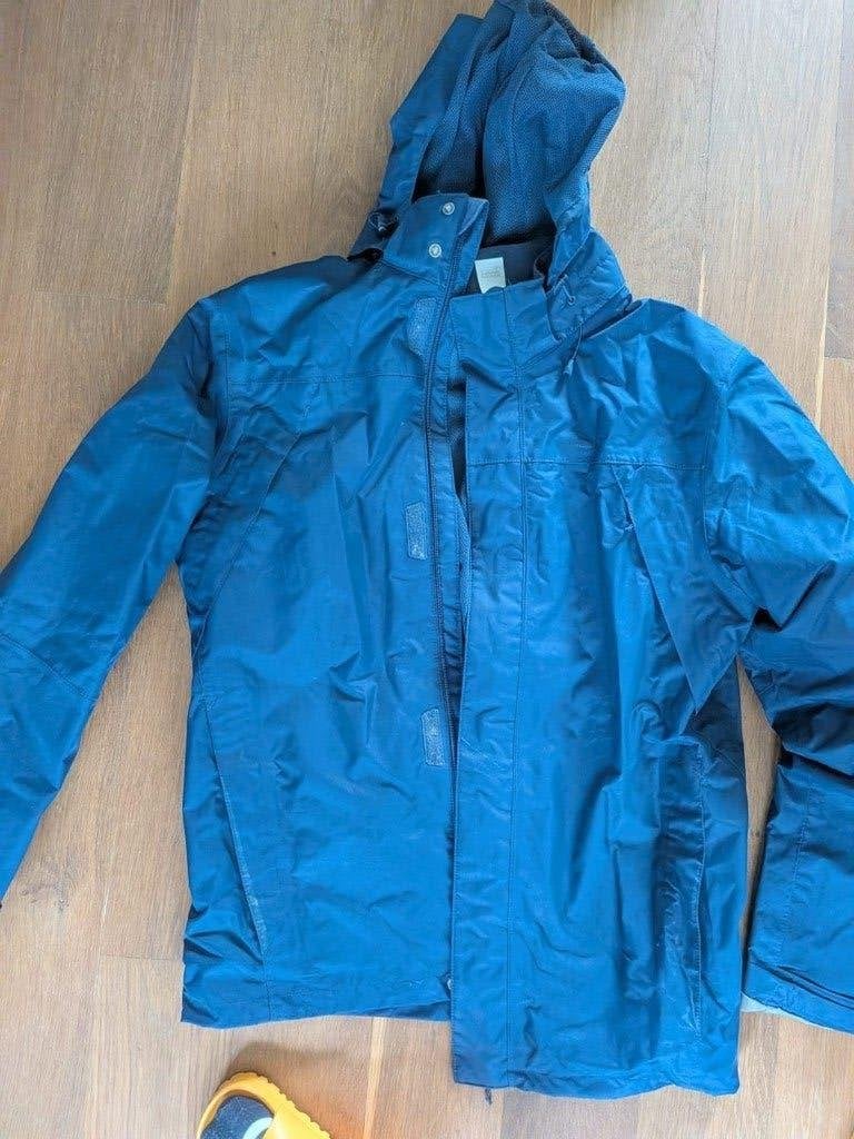 Regenjas blauw - Decathlon - Quechua, Ophalen, Zo goed als nieuw, Regenjas, Heren