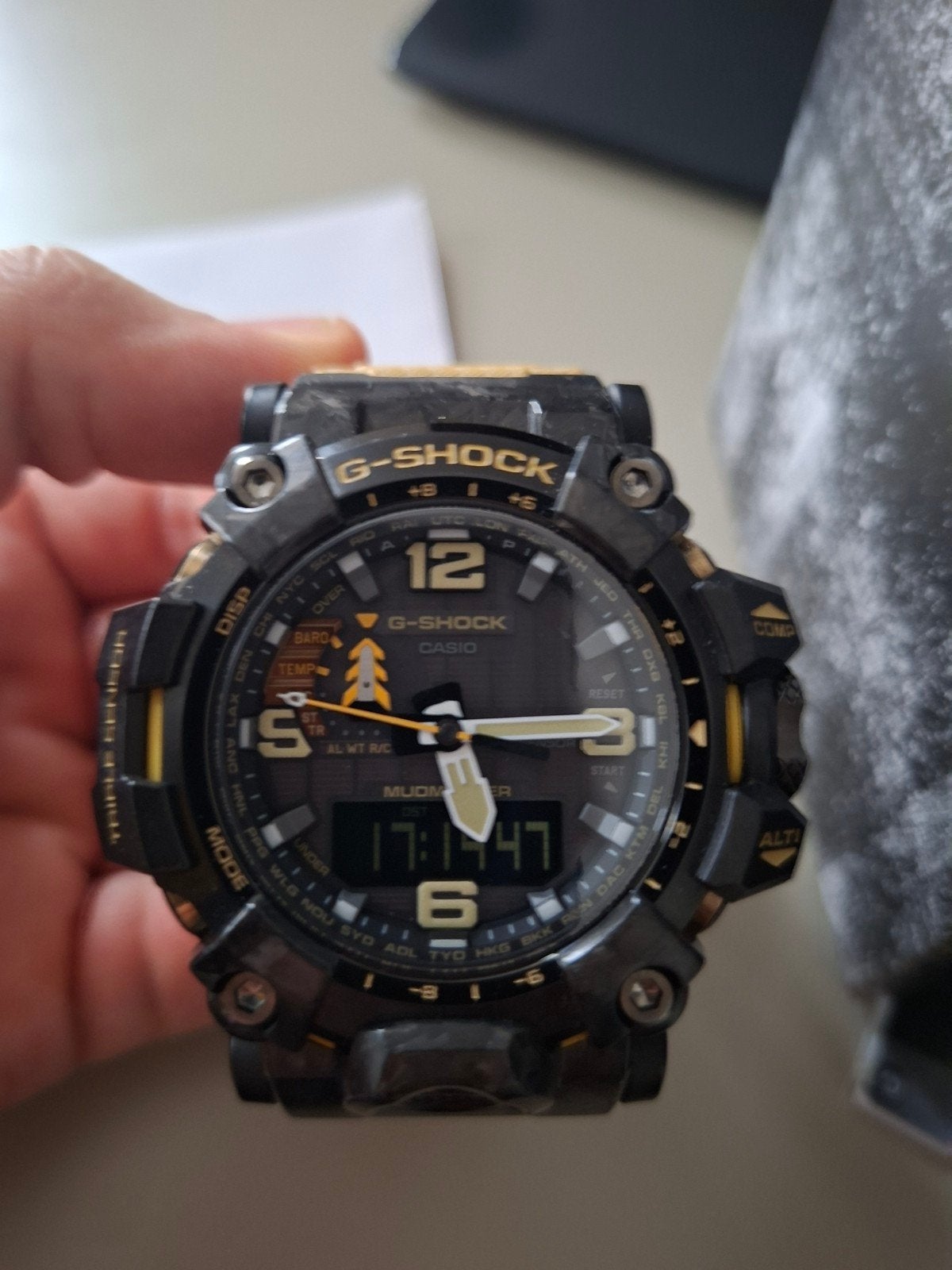 Casio G-Shock Mudmaster GWG-2000-1A5ER Herenhorloge, Casio, Kunststof, Polshorloge, Kunststof