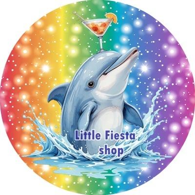 L2332 icing frosting dolfijn 19cm eetbare taart print topper, Hobby en Vrije tijd, Taarten en Cupcakes maken, Ophalen of Verzenden