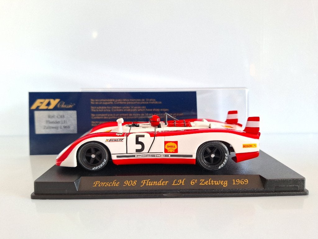 Fly C48 Fly Porsche 908 Flunder LH Zeltweg 1969, Overige merken, Racebaan, Fly, Nieuw