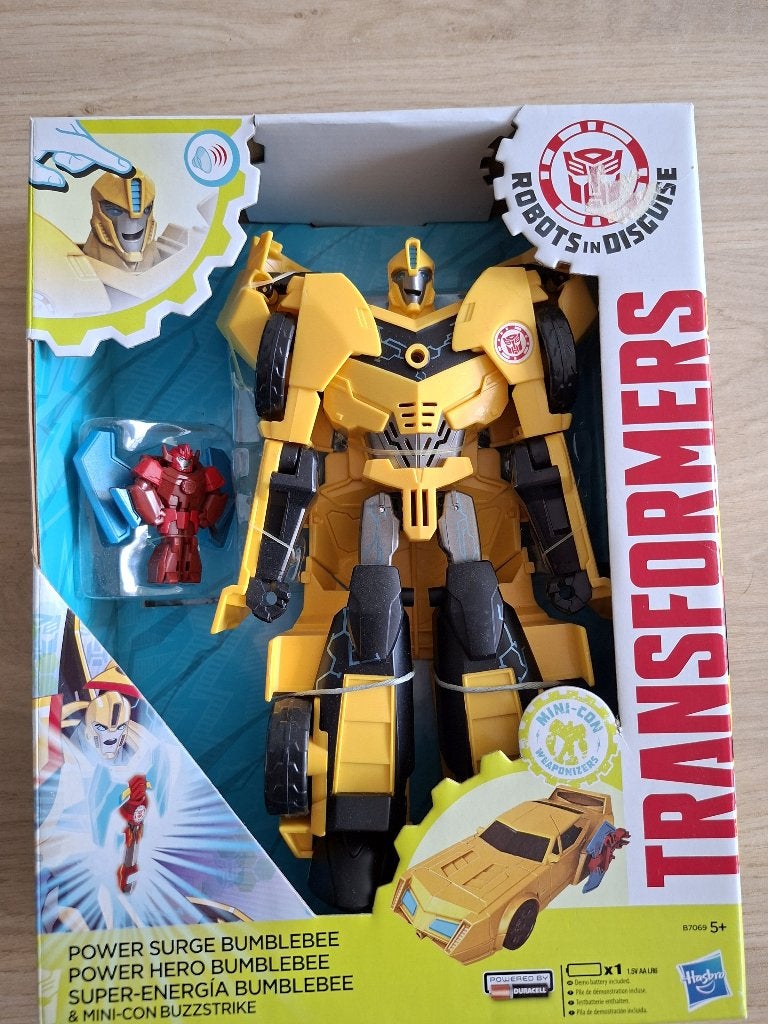 Actiefiguur Transformers power surge Bumblebee, Ophalen of Verzenden, Nieuw