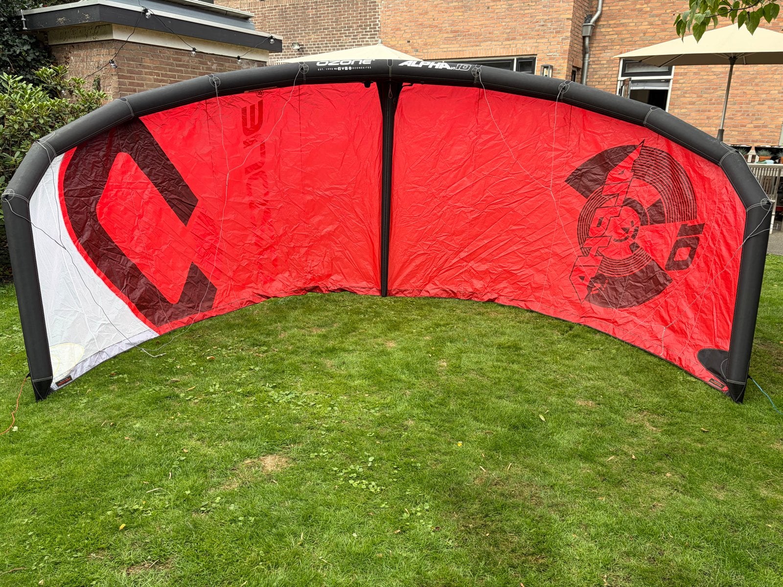 Ozone Alpha 10m2 Kitesurf Kite, Watersport en Boten, Gebruikt, 10 m², Geen board, Ophalen of Verzenden
