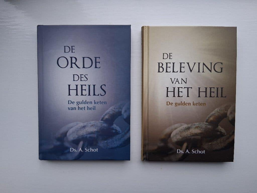 De orde des heils + De beleving van het heil - ds. A. Schot, Boeken, Christendom | Protestants, Ophalen of Verzenden, Zo goed als nieuw