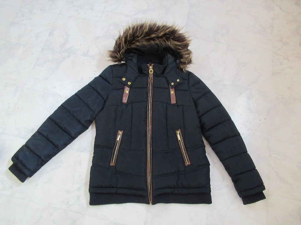 Winterjas (Dames Blauw), Ophalen, Gedragen, Maat 38/40 (M), Blauw