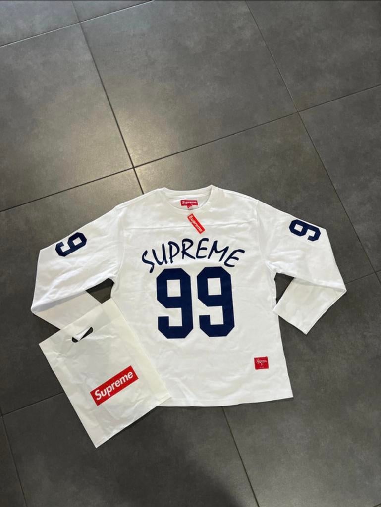Supreme Long sleeve trui, Verzenden, Zo goed als nieuw, Maat 46 (S) of kleiner, Wit