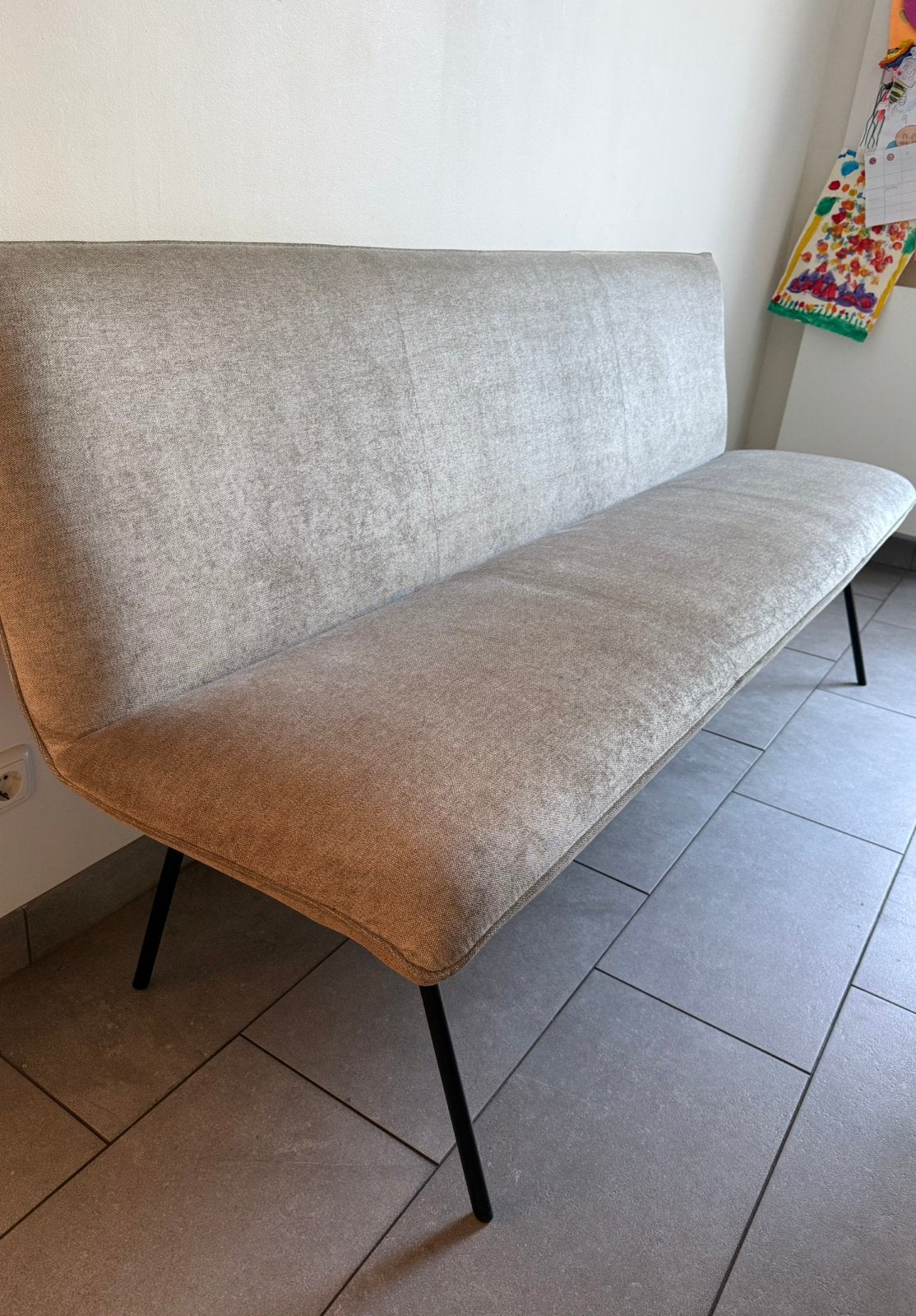 Mooie eetbank van Table du Sud, Huis en Inrichting, Banken | Bankstellen, Ophalen, Gebruikt, Minder dan 75 cm, Rechte bank