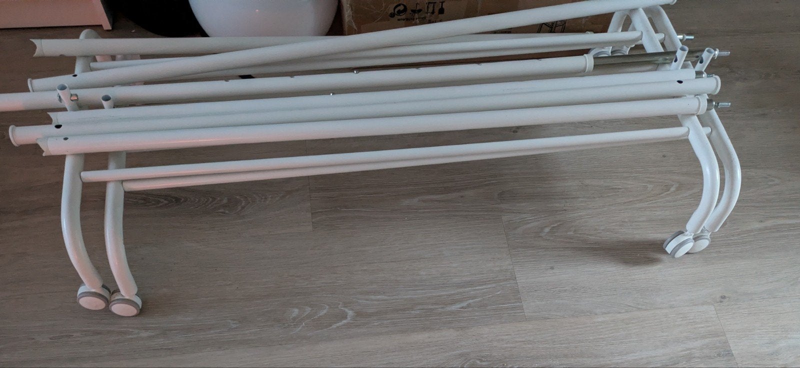 2 kledingrekken, Ophalen, Hout, Wandkapstok, Minder dan 100 cm
