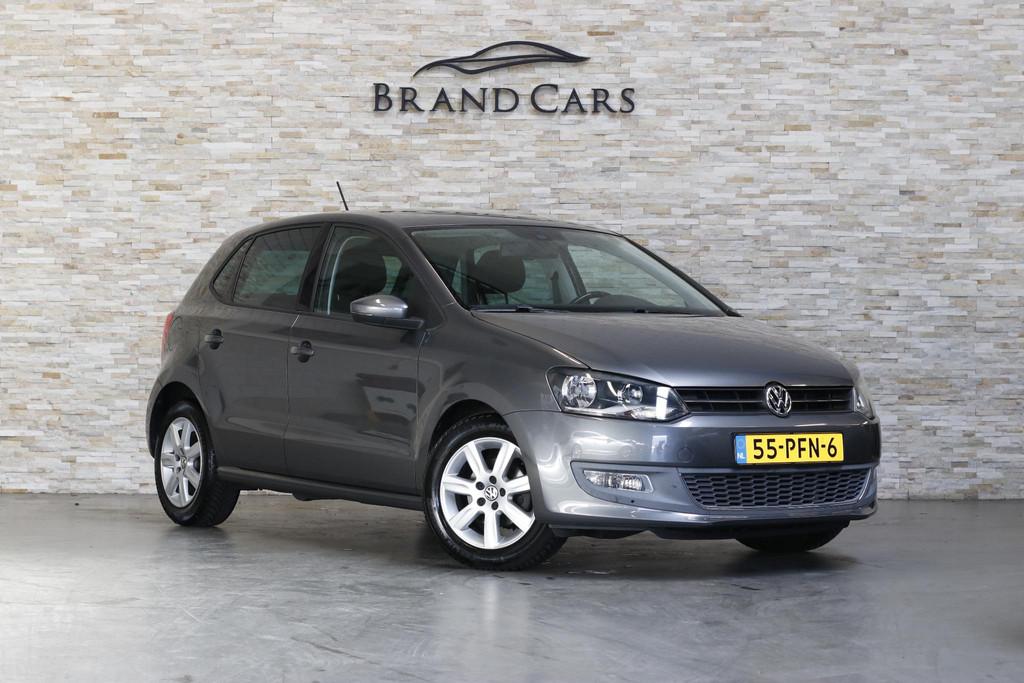 Volkswagen Polo 1.4-16V Highline | AUTOMAAT | 1E EIGENAAR |, Auto's, Zwart, 4 cilinders, Origineel Nederlands, Bedrijf