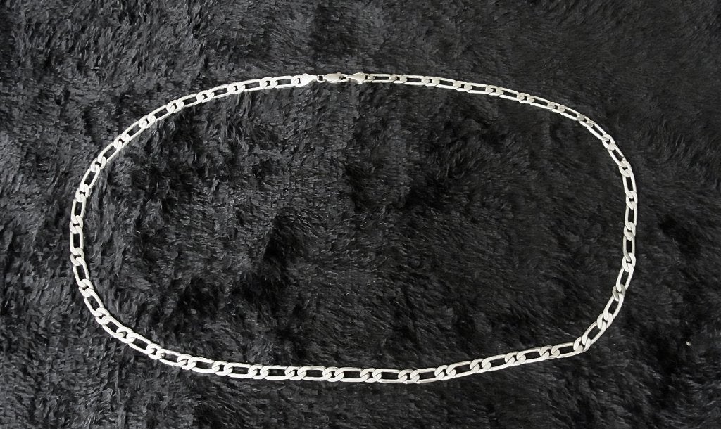 ROBUUSTE ZILVEREN FIGARO KETTING, Sieraden, Tassen en Uiterlijk, Ophalen of Verzenden, Zo goed als nieuw, Zilver, Zilver