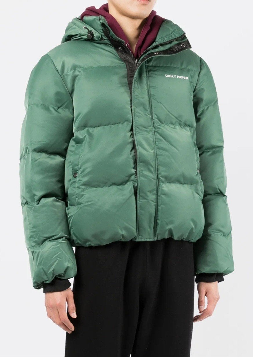 Daily Paper Puffer Jacket Groen, Maat 48/50 (M), Ophalen of Verzenden, Zo goed als nieuw, Daily Paper
