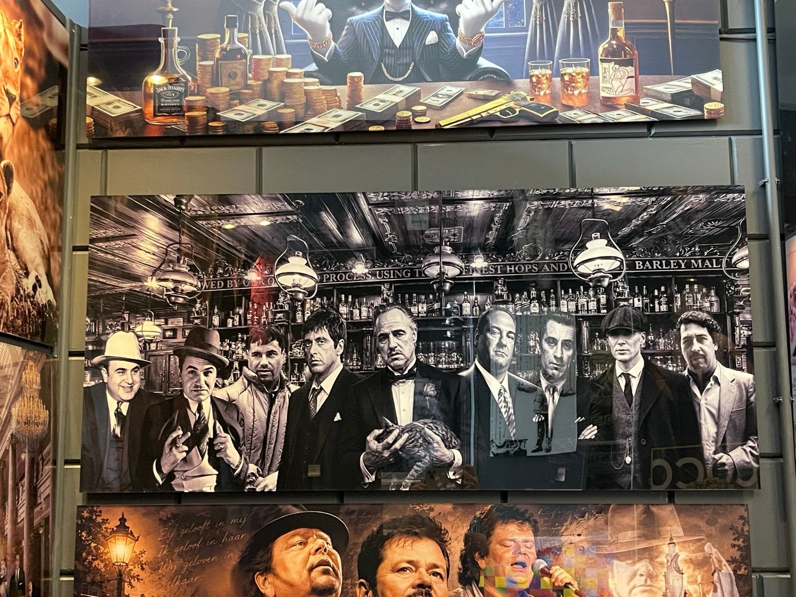 Plexiglas schilderij 120x55 cm - The Godfather en meer, Ophalen of Verzenden