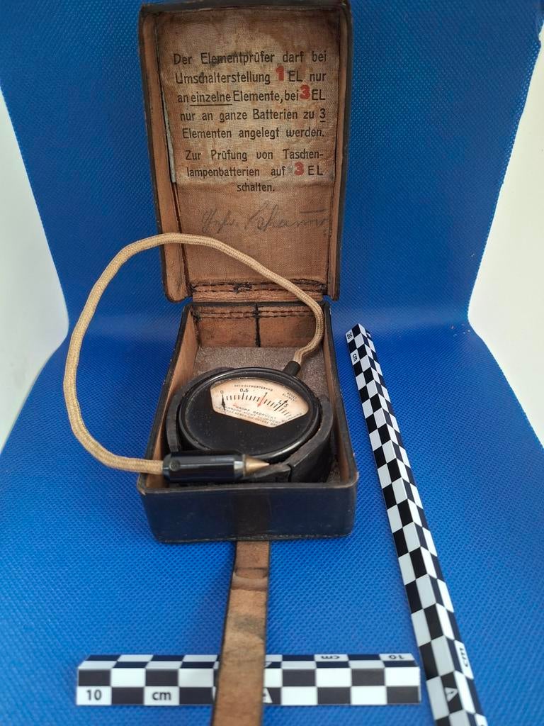 Siemens&Halske Wehrmacht elementtester, Verzamelen, Militaria | Tweede Wereldoorlog, Overige soorten, Overige typen, Duitsland