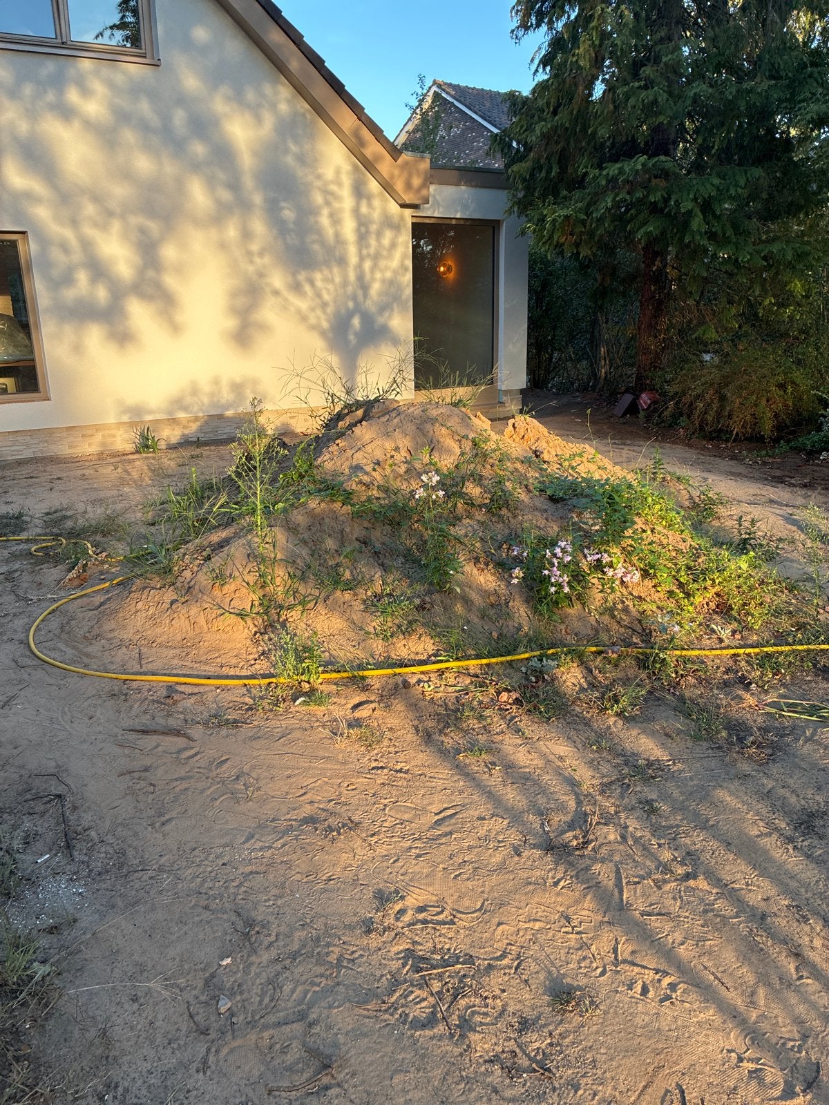 2-3m2 Opvulzand/Ophoogzand - Gratis af te halen, Tuin en Terras, Zand, Ophalen, Gebruikt, Ophoogzand