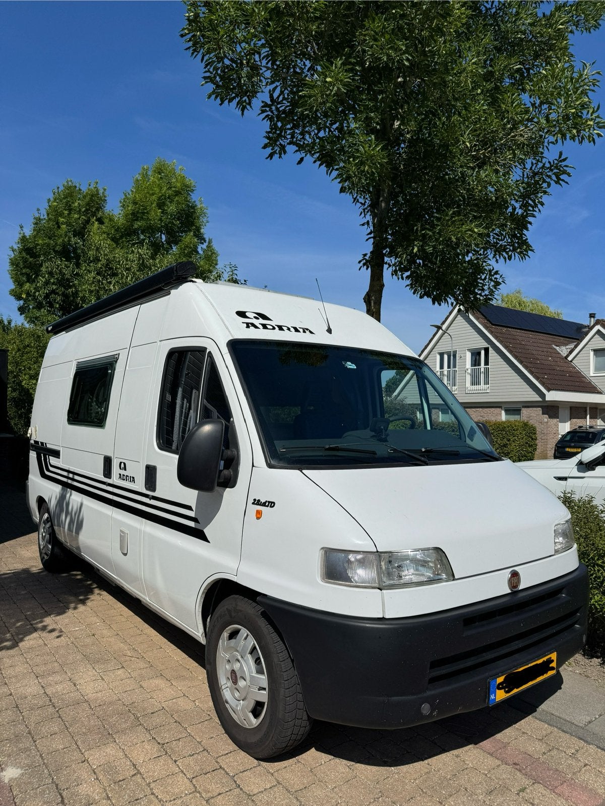 Betrouwbare Fiat Ducato 2.8 JTD Adria camperbus, Buscamper of Camperbus, Fiat, Tot en met 2, Treinzit
