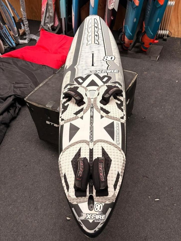 RRD X-Fire 80 Windsurfboard - Zeer Goede Staat, Watersport en Boten, Windsurfen, Minder dan 250 cm, RRD, Onbekend, Ophalen of Verzenden