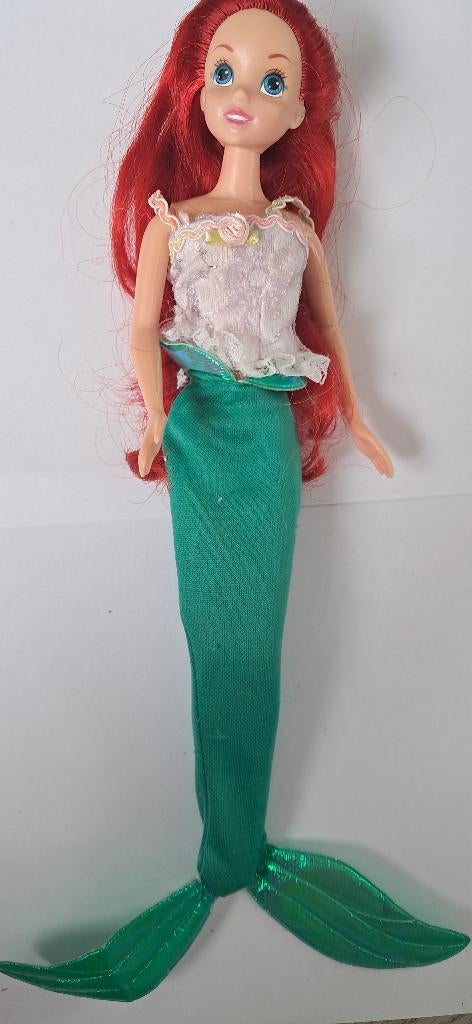 Barbie zeemeermin ariël disney, Ophalen of Verzenden, Zo goed als nieuw, Barbie
