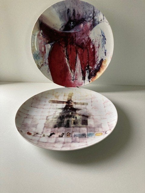 borden "Proeven van kunst "2006 en 2007, Antiek en Kunst, Ophalen of Verzenden