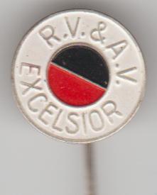 Excelsior vintage voetbal speld, Verzenden, Zo goed als nieuw, Sport