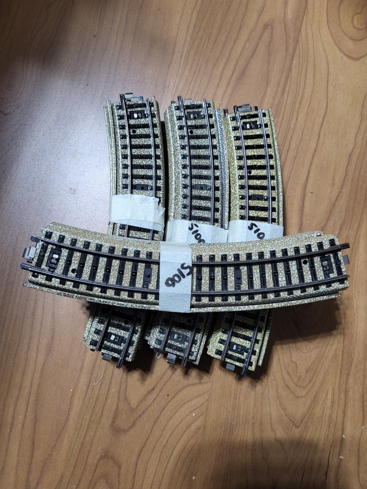 marklin M-rails bocht 5100, per 6 stuks, Ophalen of Verzenden, Wisselstroom, Rails, Märklin
