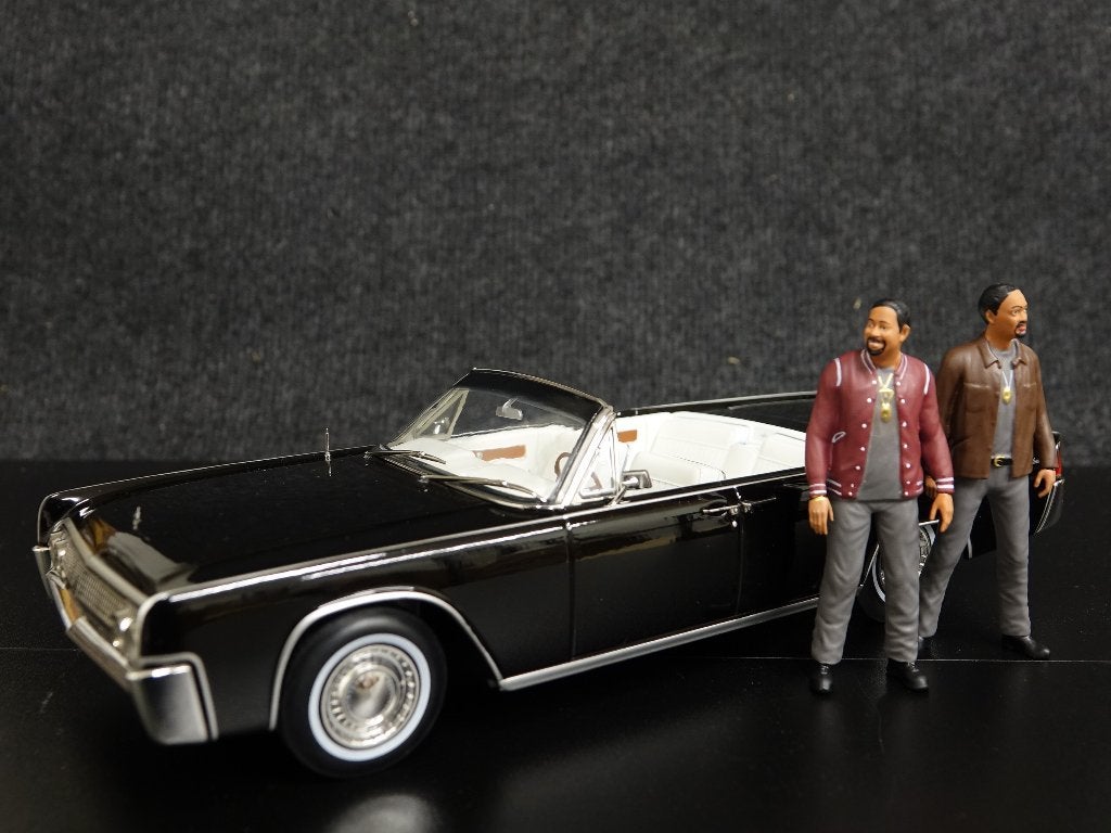 KK-Scale 1:18 1963 Lincoln Continental Bad Boys + figuren, Overige merken, Auto, Nieuw, Ophalen of Verzenden
