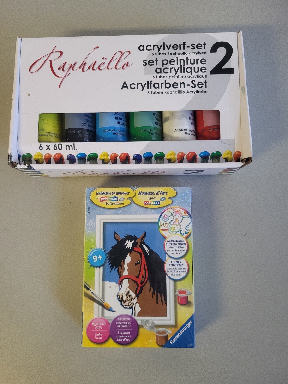 Nieuw Ravensburger Schilderij op Nummer + Acrylverf Set, Hobby en Vrije tijd, Ophalen of Verzenden, Nieuw, Schilderen op nummer