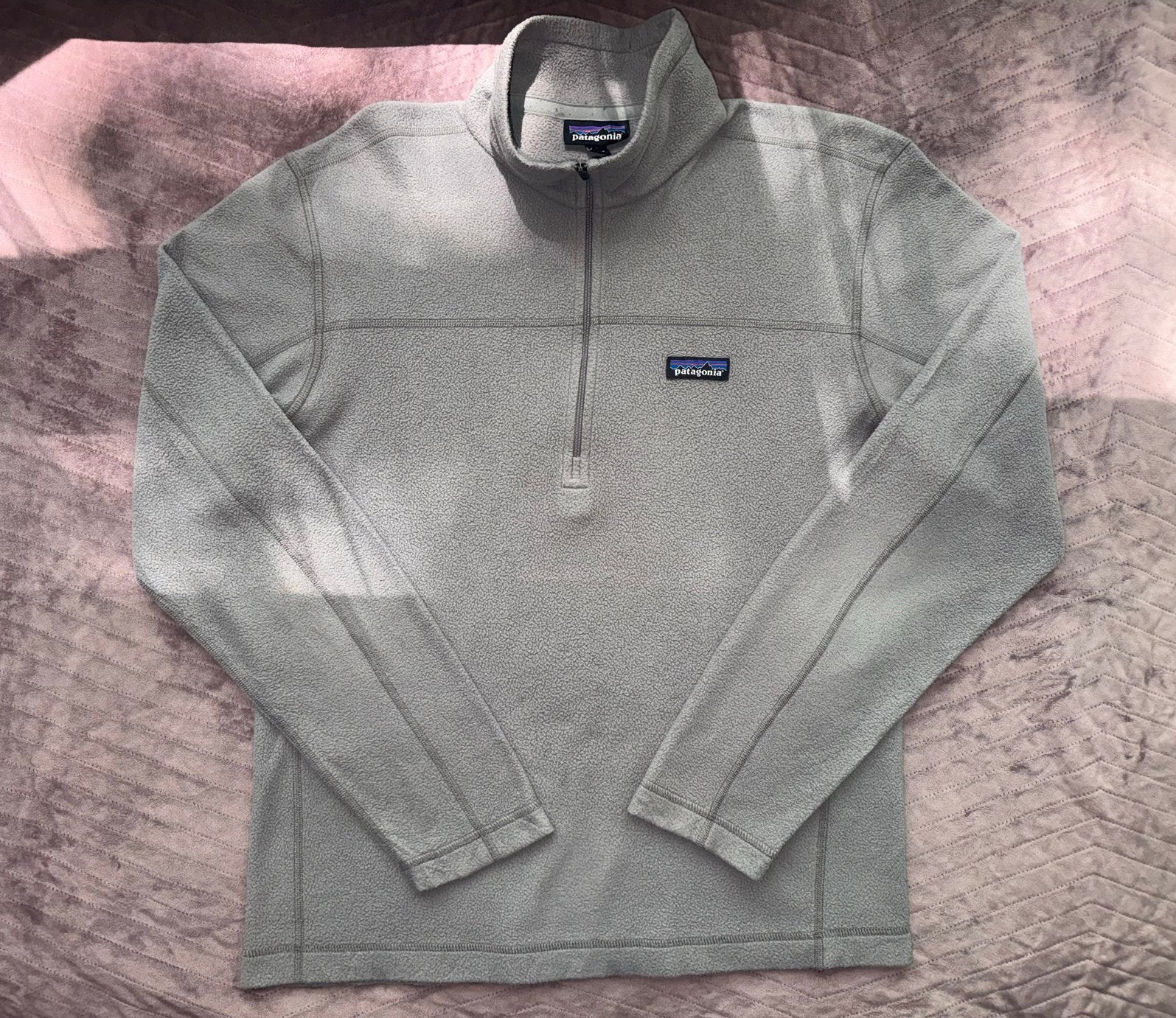 Patagonia Worn Wear Fleece Pullover, Kleding | Heren, Ophalen of Verzenden, Zo goed als nieuw, Maat 48/50 (M), Grijs