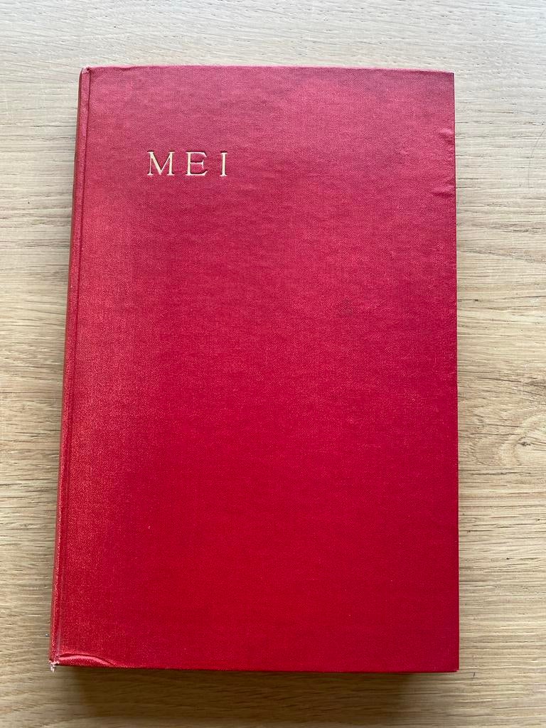 Herman Gorter - Mei (8e druk, 1940) - Oorlogsuitgave, Ophalen of Verzenden, Gelezen, Eén auteur