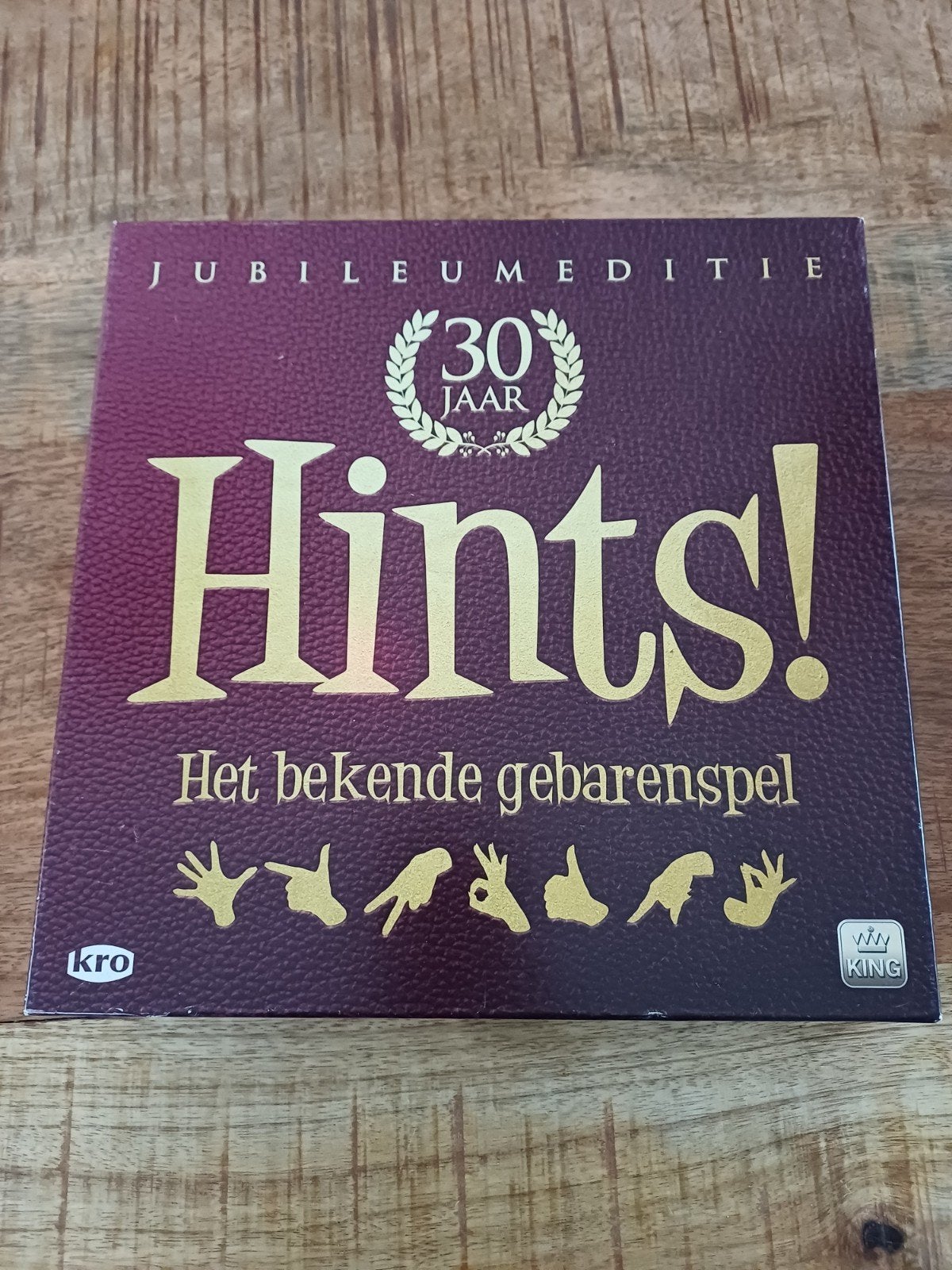 Hints! Het bekende gebarenspel - Jubileumeditie, Drie of vier spelers, Ophalen of Verzenden, Gebruikt, King International