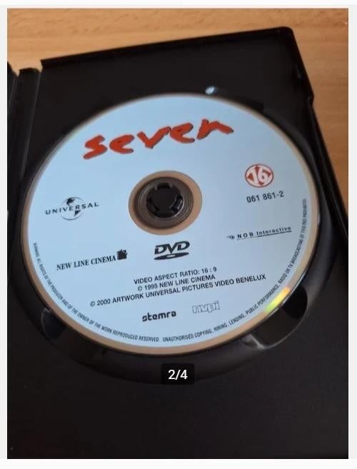 Dvd seven h, Vanaf 16 jaar, Ophalen of Verzenden, Zo goed als nieuw, Actiethriller