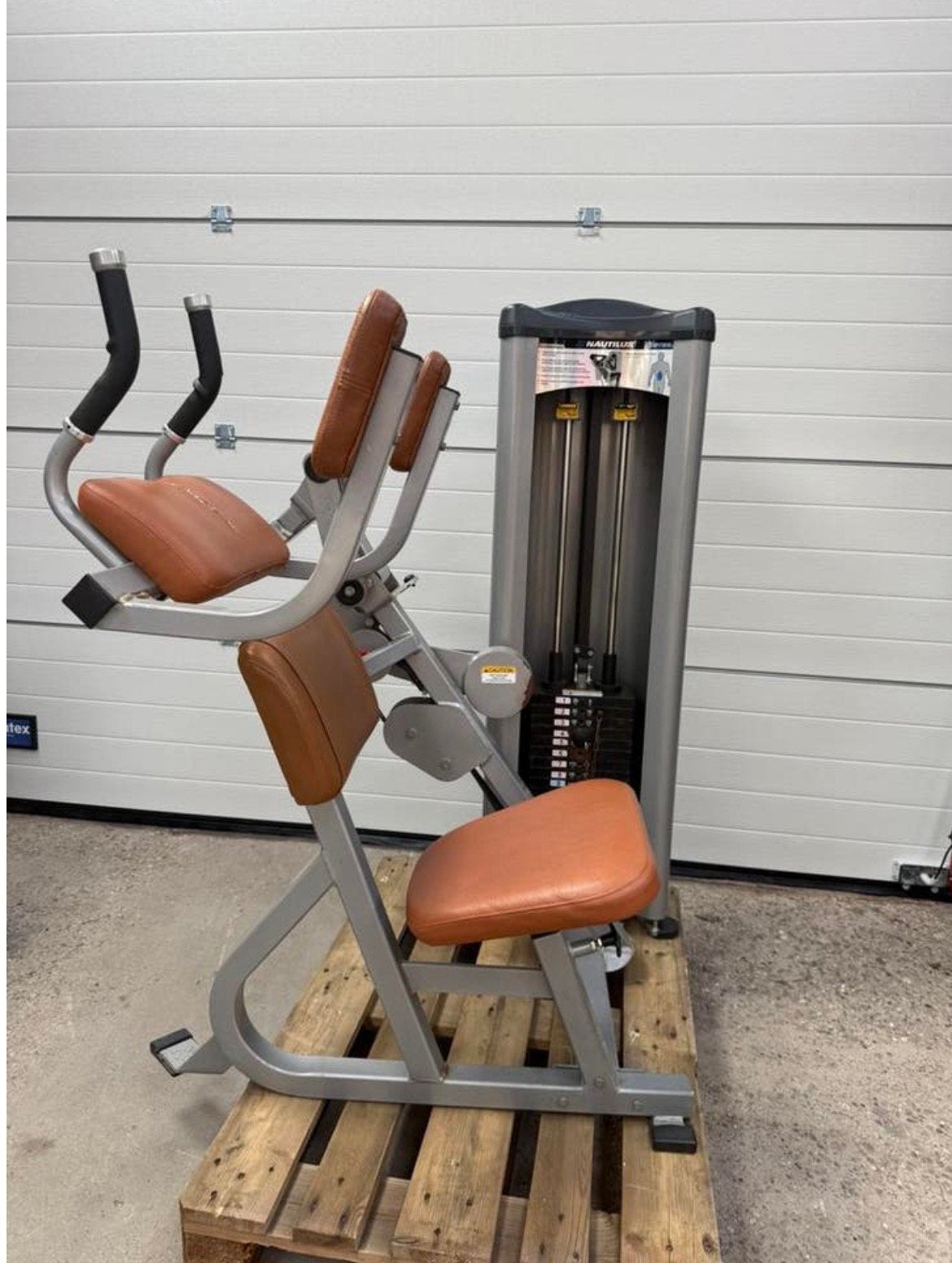 Nautilus Abdominal crunch / abs / bauch / steel series, Ophalen, Benen, Gebruikt, -