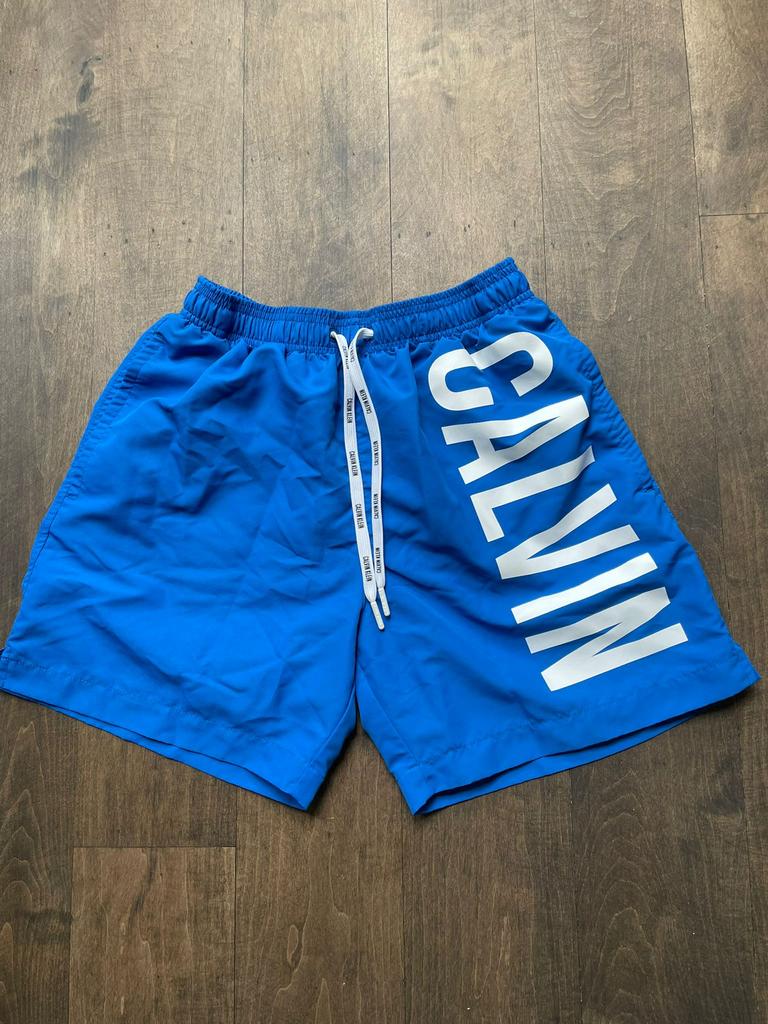 Calvin Klein zwembroek blauw maat S, Ophalen of Verzenden, Maat 46 (S) of kleiner, Blauw