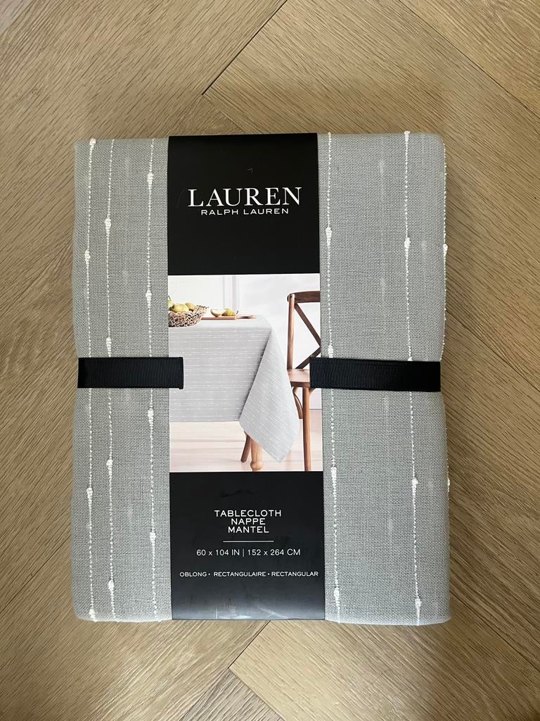 Luxe Ralph Lauren home tafelkleed maat 152 x 264 cm nieuw, Ophalen of Verzenden, Nieuw, Rechthoek, Binnen