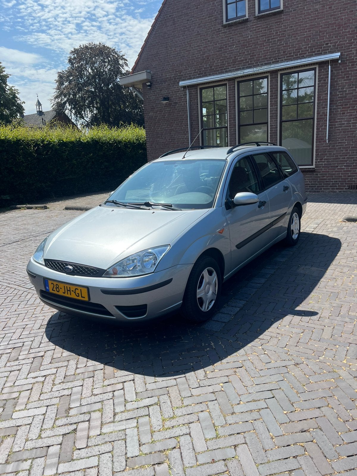 Ford Focus 1.6I 74KW 2002 Grijs, Auto's, 1596 cc, 4 cilinders, 100 pk, Origineel Nederlands