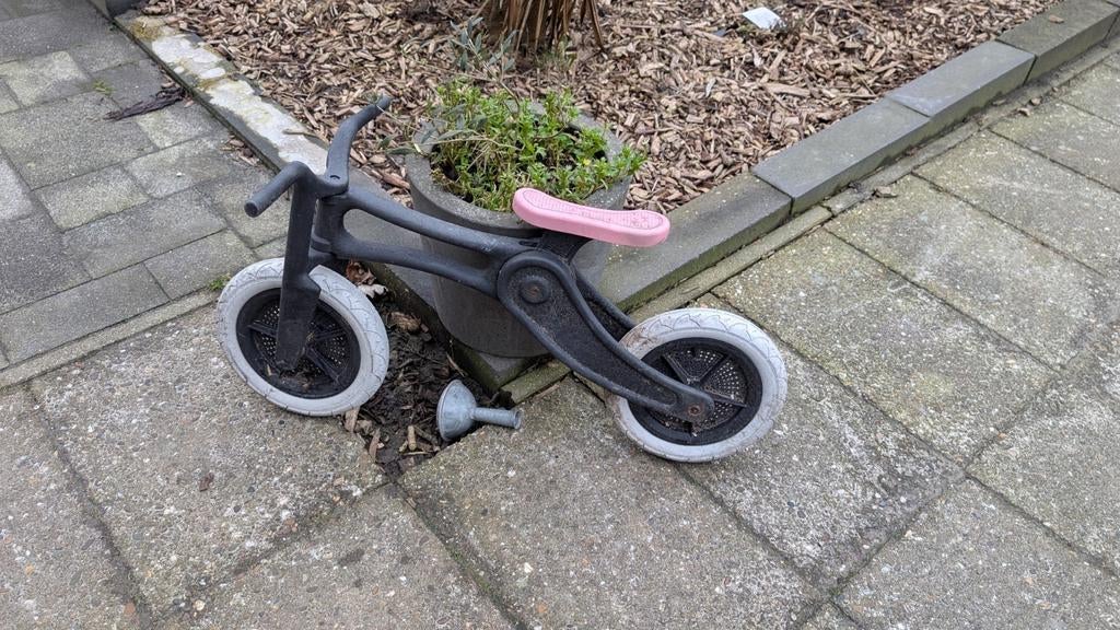 Loopfiets / 3-wieler - In hoogte verstelbaar, Ophalen, Gebruikt, Loopfiets
