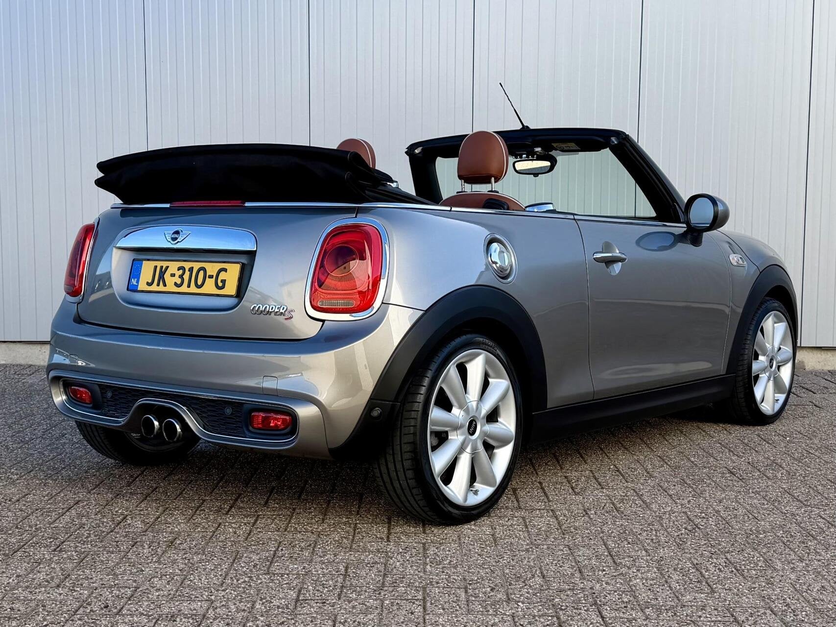 MINI Cooper S Cabrio | Chili II | Leder | Navi | LED, Auto's, 1998 cc, Gebruikt, Euro 6, Cabriolet