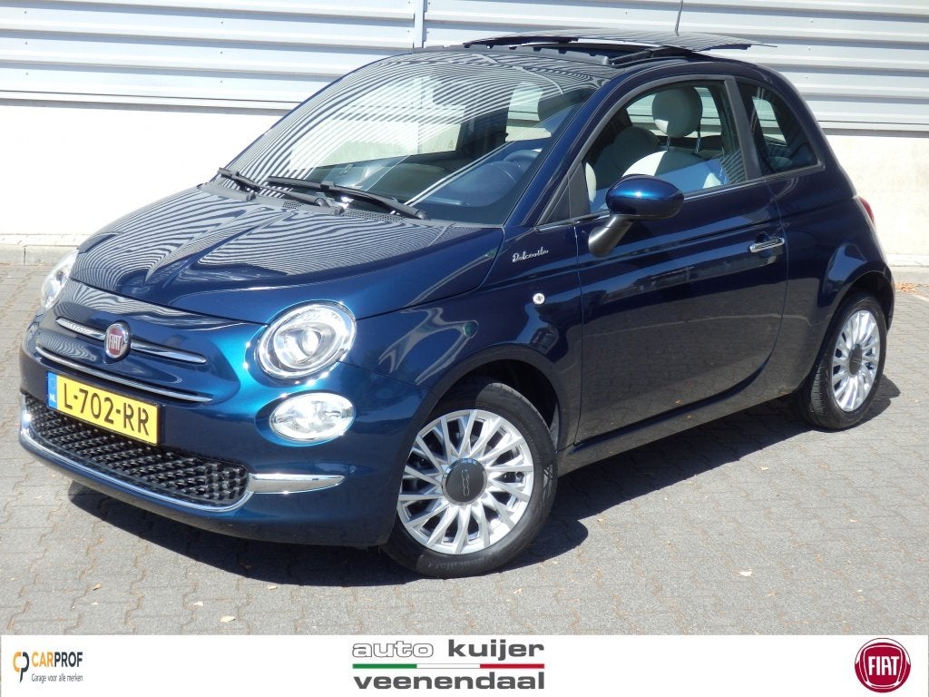Fiat 500 Hybrid | Dolcevita | Elektr. schuif/kanteldak |, Keurmerk '100% Onderhouden', Euro 6, Met garantie (alle), Origineel Nederlands