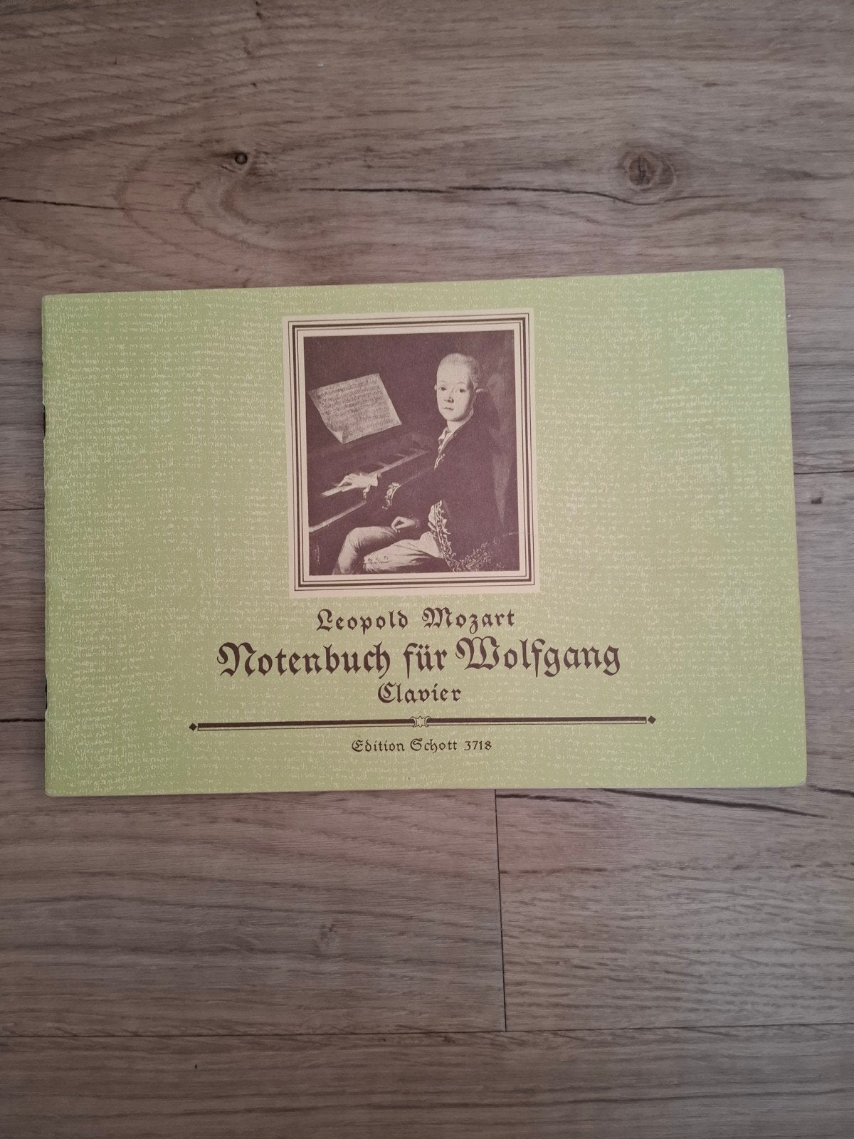 Notenbuch fur Wolfgang, Ophalen of Verzenden