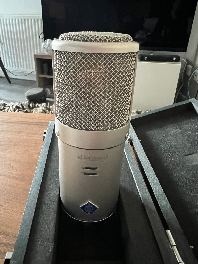 Neumann D-01, Ophalen of Verzenden, Gebruikt, Studiomicrofoon