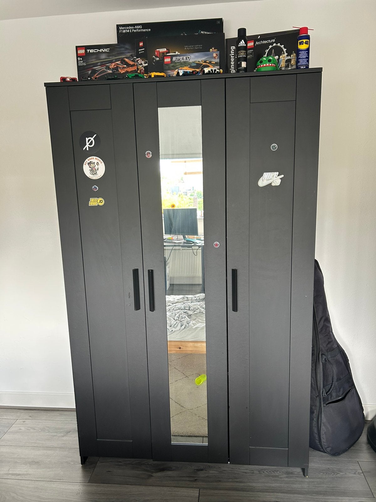 IKEA BRIMNES kledingkast, Ophalen, 100 tot 150 cm, Zo goed als nieuw, 150 tot 200 cm