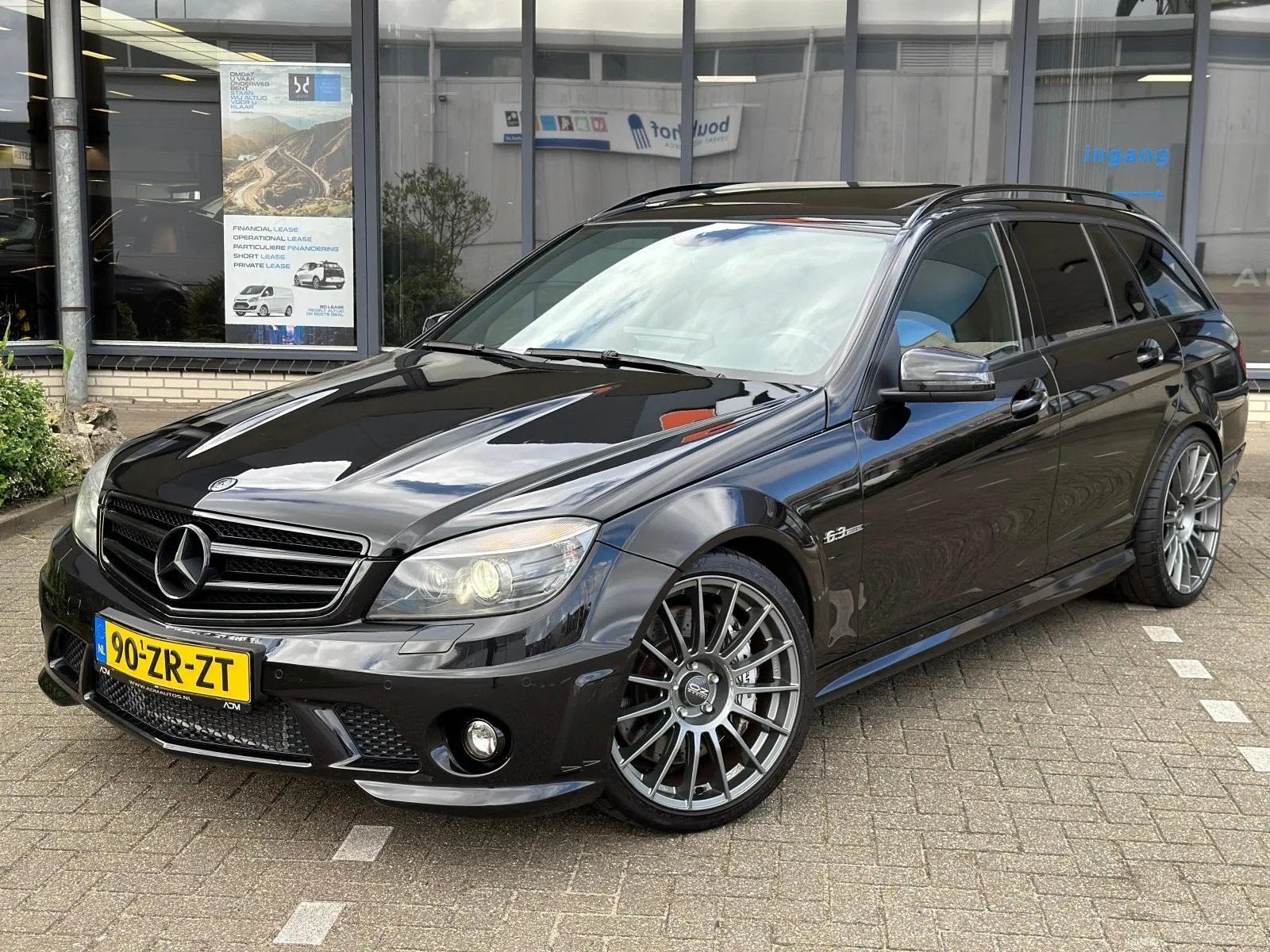 Mercedes-Benz C-klasse Estate, Automaat, Achterwielaandrijving, Zwart, Bedrijf