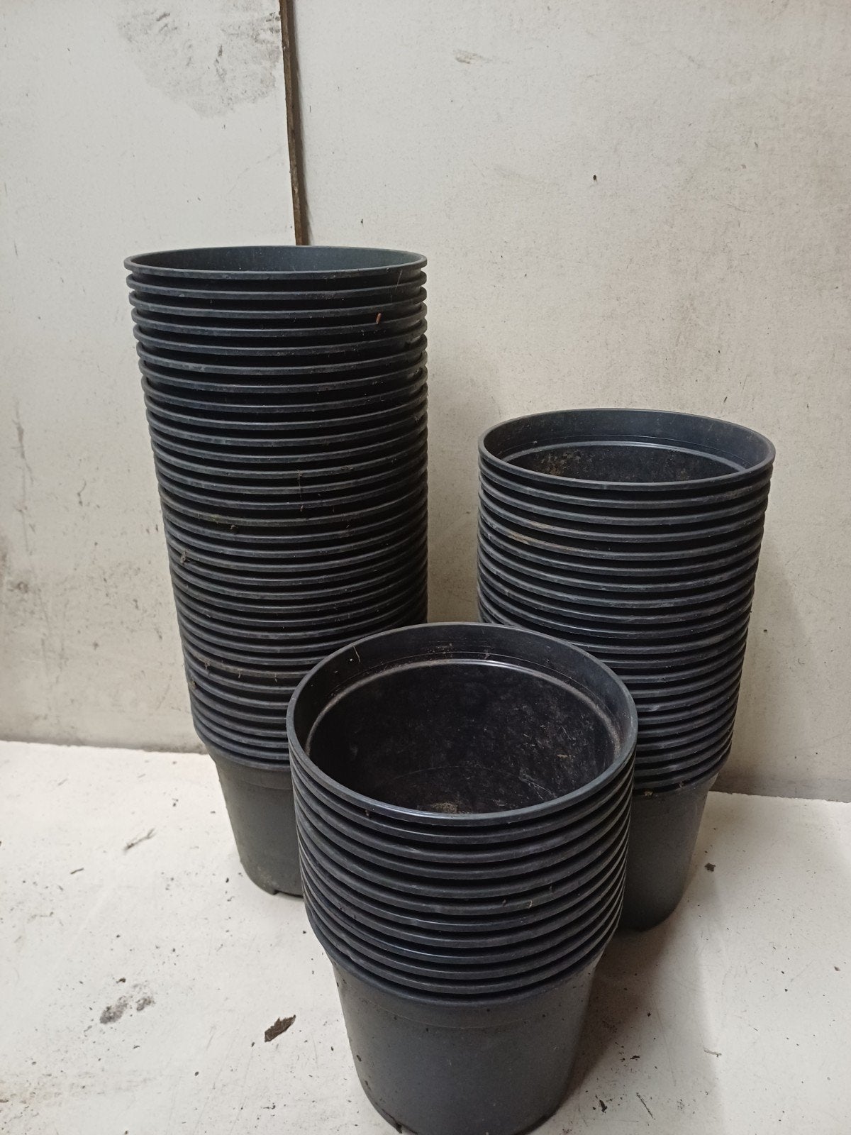 Kweekpotten plantenpotten bloempotten 2 liter, Kunststof, Gebruikt, Minder dan 30 cm, Rond
